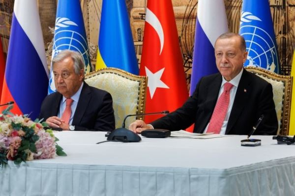 Гутерриш и Эрдоган обсудили продление и расширение зерновой сделки